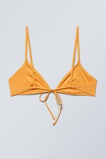 Mango - Front Tie Bikini Top - 1