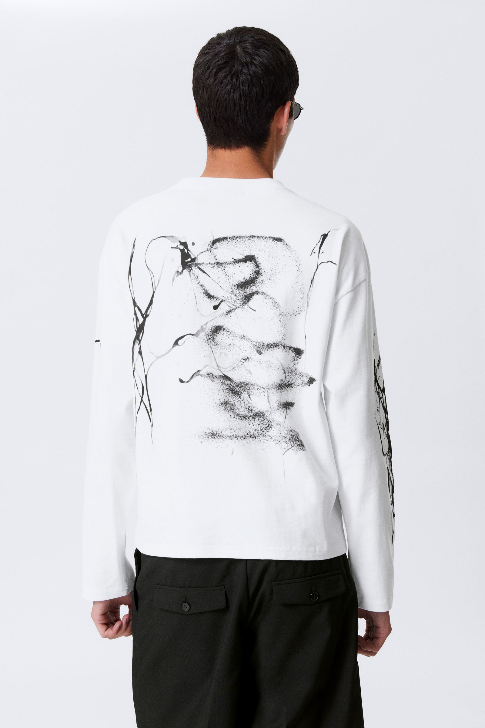 トップス 8egreedy long sleeve t-shirt white Longsleeve T-shirt - Dazzled – Dazzled Streetwear
