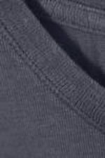 Dusty Blue - Soft Sheer Fitted T-shirt - 1