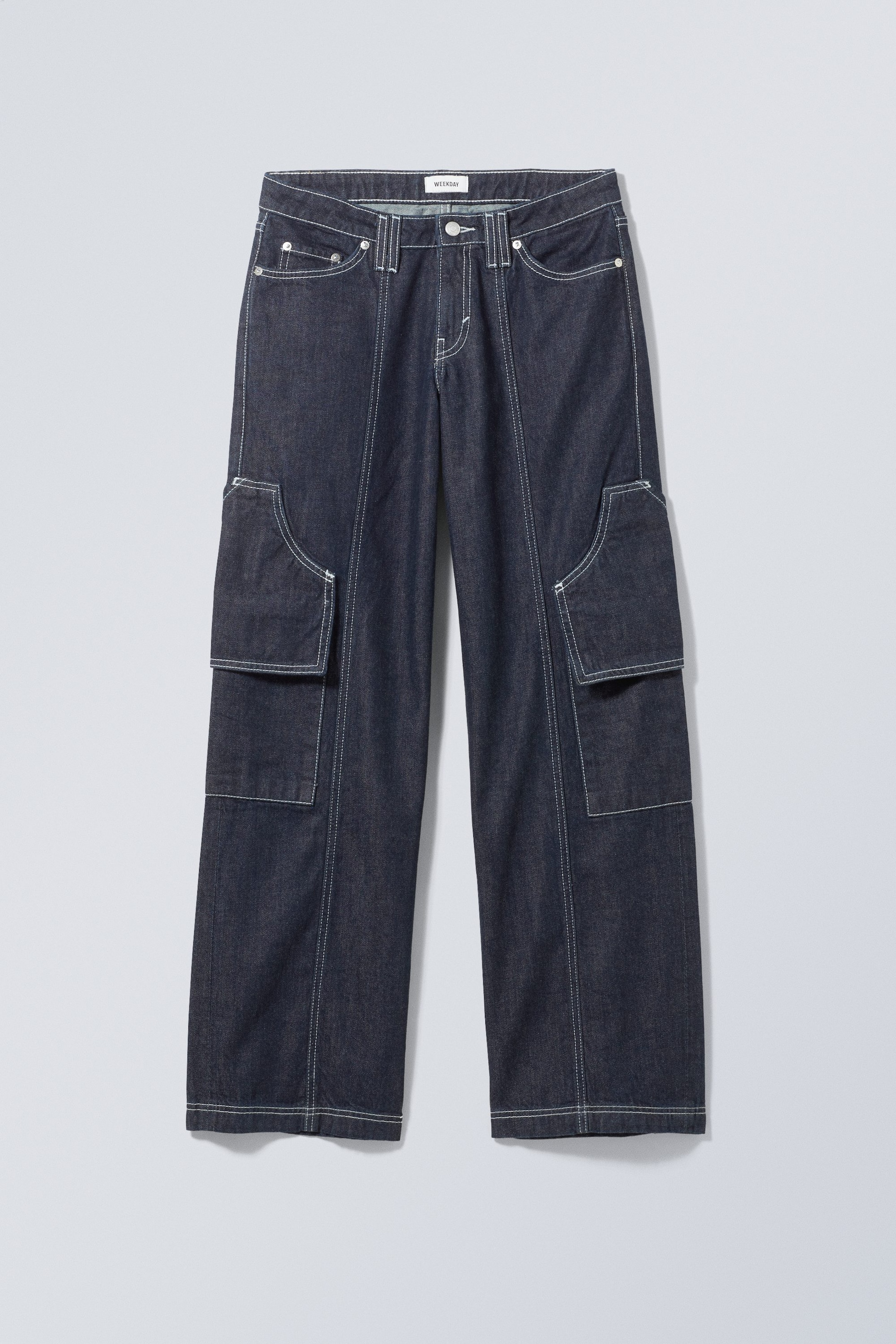 Rinse - Mason Low Loose Cargo Jeans - 0
