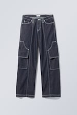 Rinse - Mason Low Loose Cargo Jeans - 0