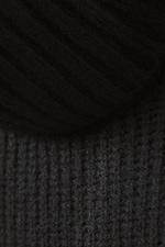 Black - John Oversized Turtleneck - 1
