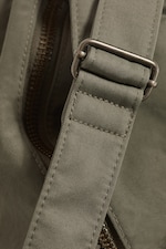 Khaki Green - Half‑circle crossbody bag - 3