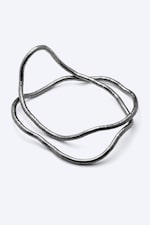 Donkergrijs - Slangenketting - 1