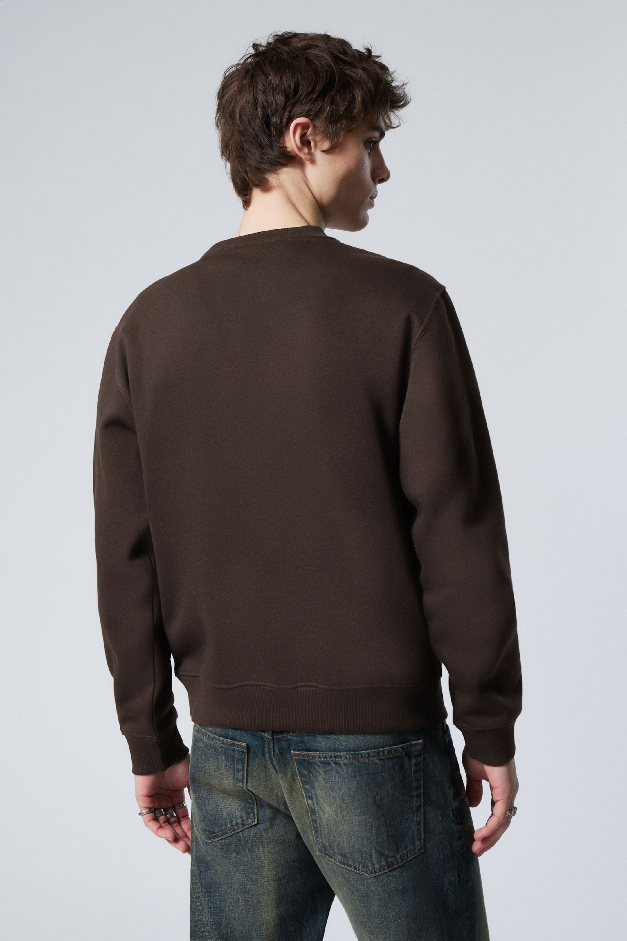 Dark Brown - Standard Midweight Sweatshirt - 2
