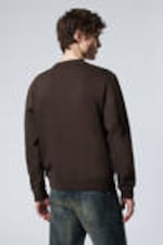 Dark Brown - Standard Midweight Sweatshirt - 2