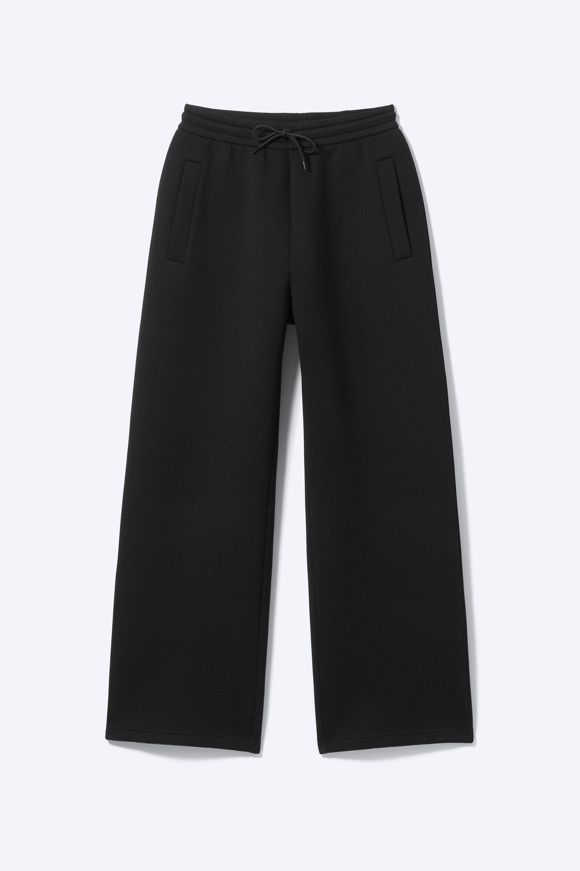 Loose Fit Scuba Sweatpants - Black/Grey Melange/Dark Grey