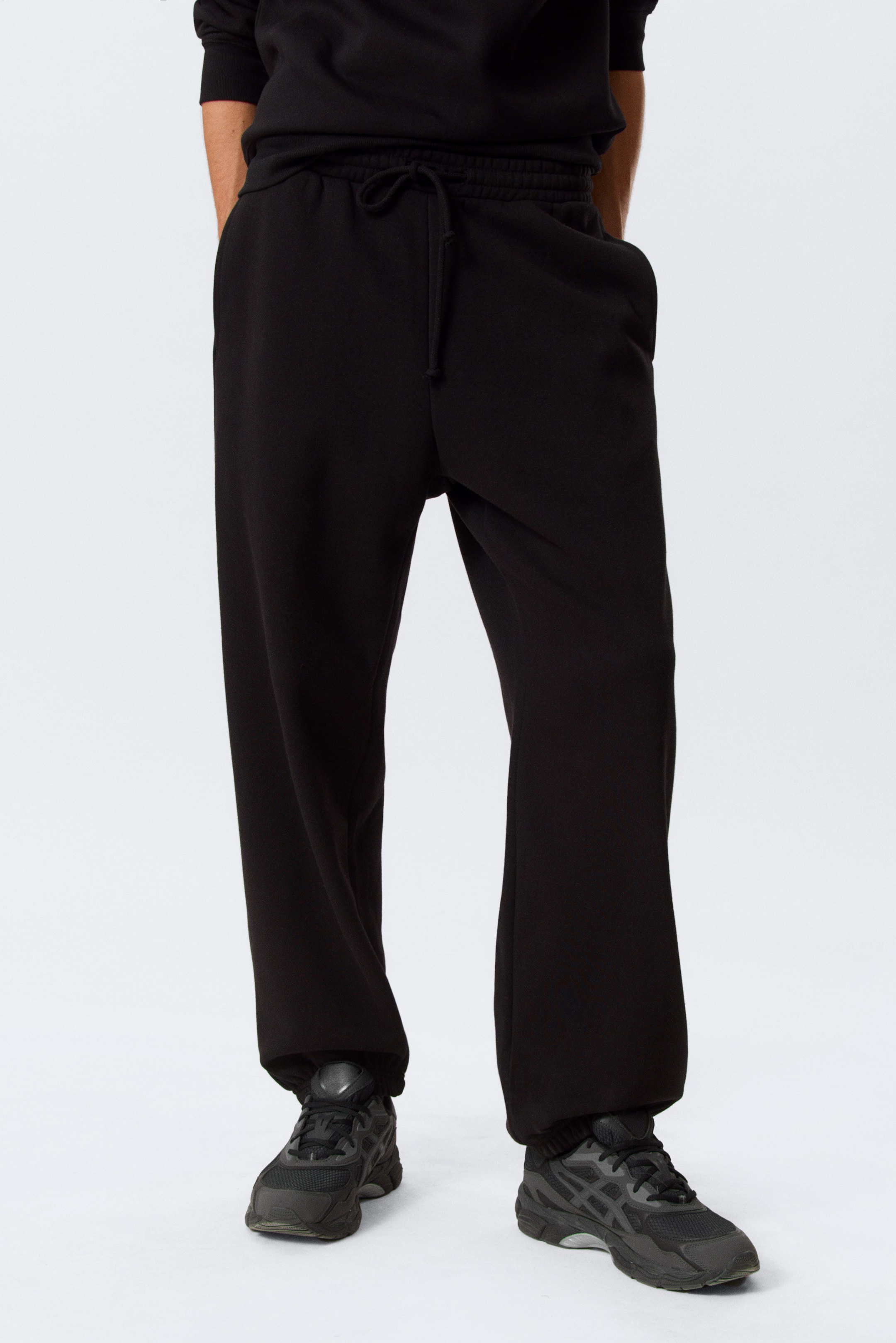 Schwarz - Klassische Sweatpants - 2