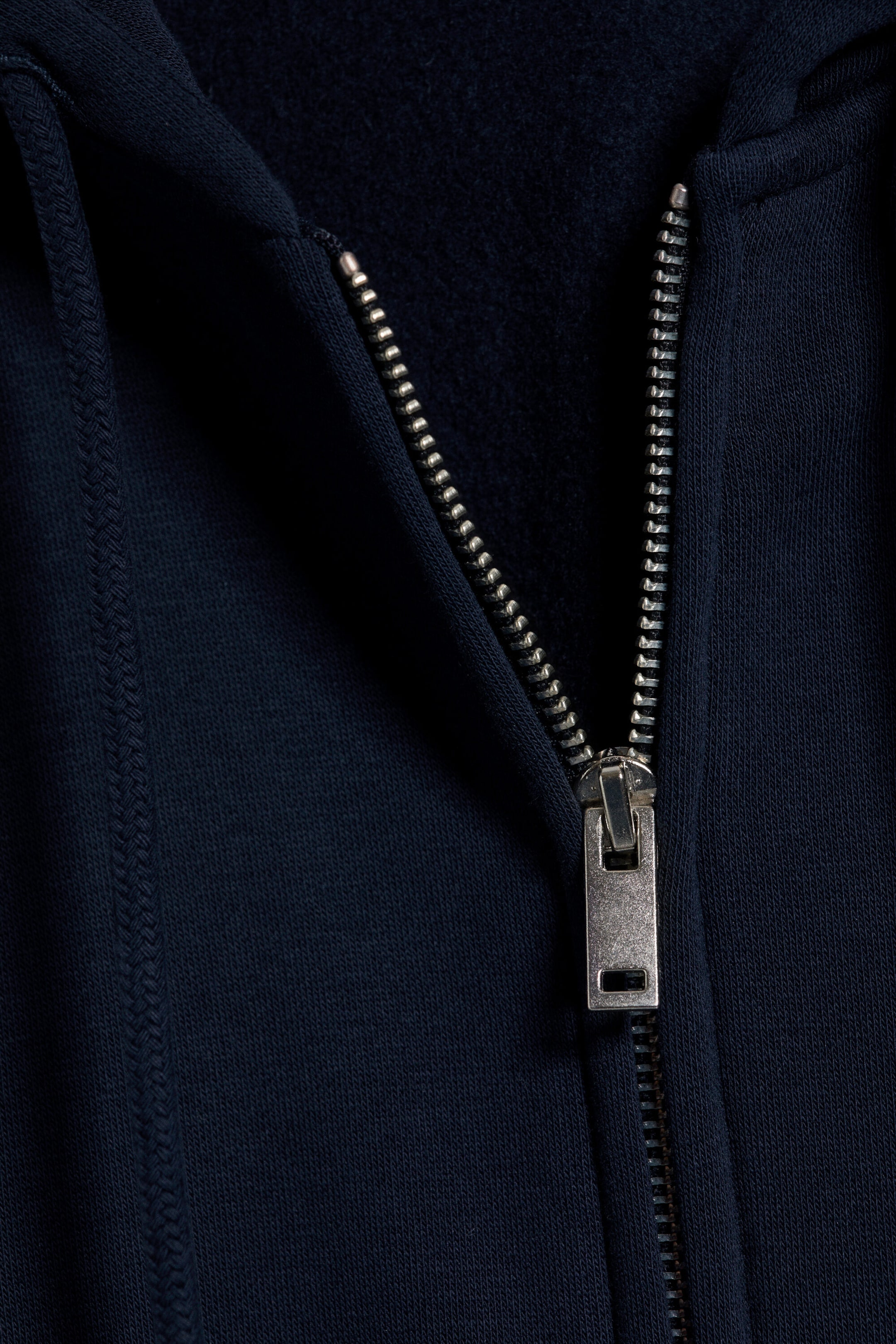 Dark Blue - Standard zip hoodie - 2