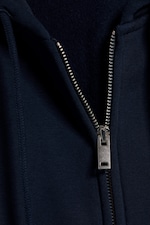 Dark Blue - Standard zip hoodie - 1