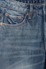 Vintage-Blau - Pin Mid Waist Regular Straight Jeans - 1