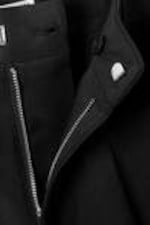 Black - Loose Fit Tailored Suiting Shorts - 4