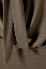 Dark Mole - Waterfall Drape Halter Top - 2