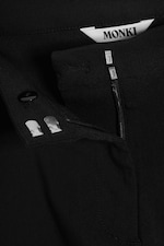 Black - Low-Rise Slim Suiting Trousers - 5