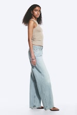 Dream Blue - Hellblau - Ample Low Waist Loose Wide Leg Jeans - 2