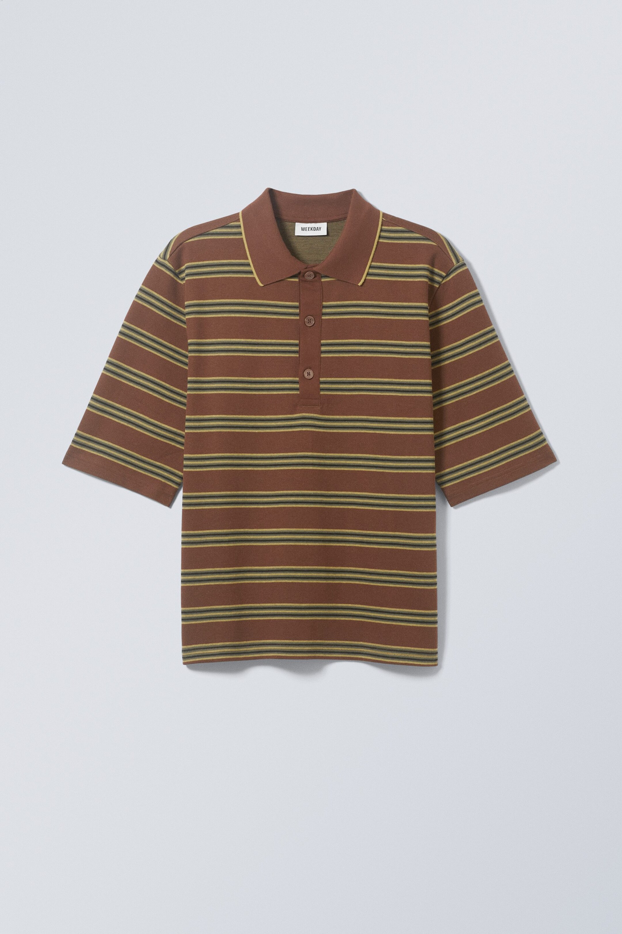 Brown Stripe - Elliott Relaxed Shirt - 0