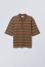 Brown Stripe - Elliott Relaxed Shirt - 0