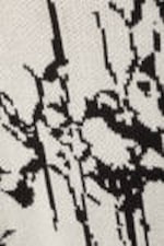 Light Mole - Organic Spirit - Regular Jacquard Knitted Graphic Sweater - 2