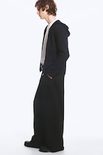 Black Rinse - Low-Rise Tailored Baggy Jeans - 2