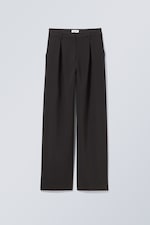Black - Lilah Tailored Trousers - 0