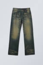Carson Blue - Mittelblau - Sphere Low Waist Loose Straight Leg Jeans - 5