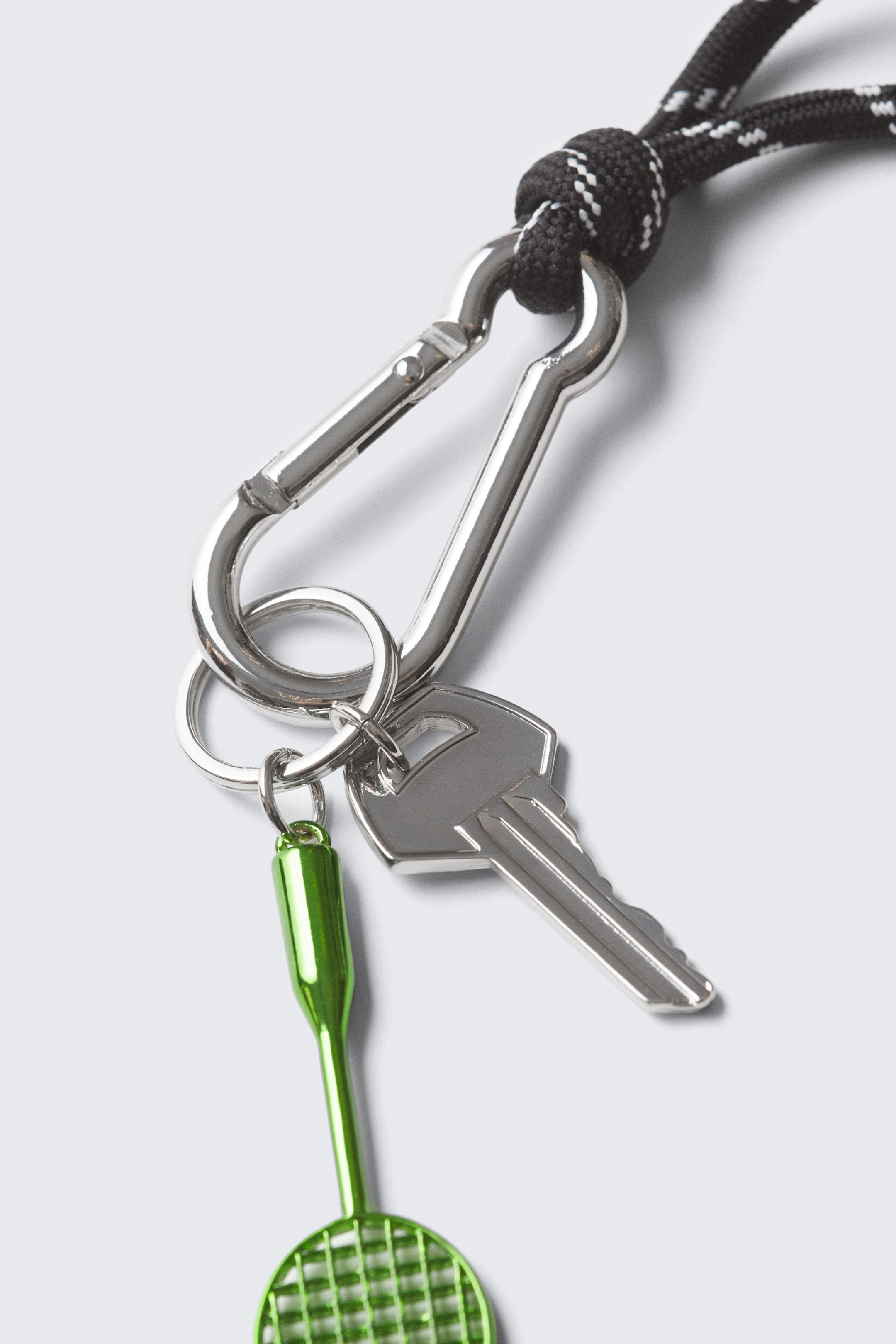 Black String - Multi-Charm Keyring - 2