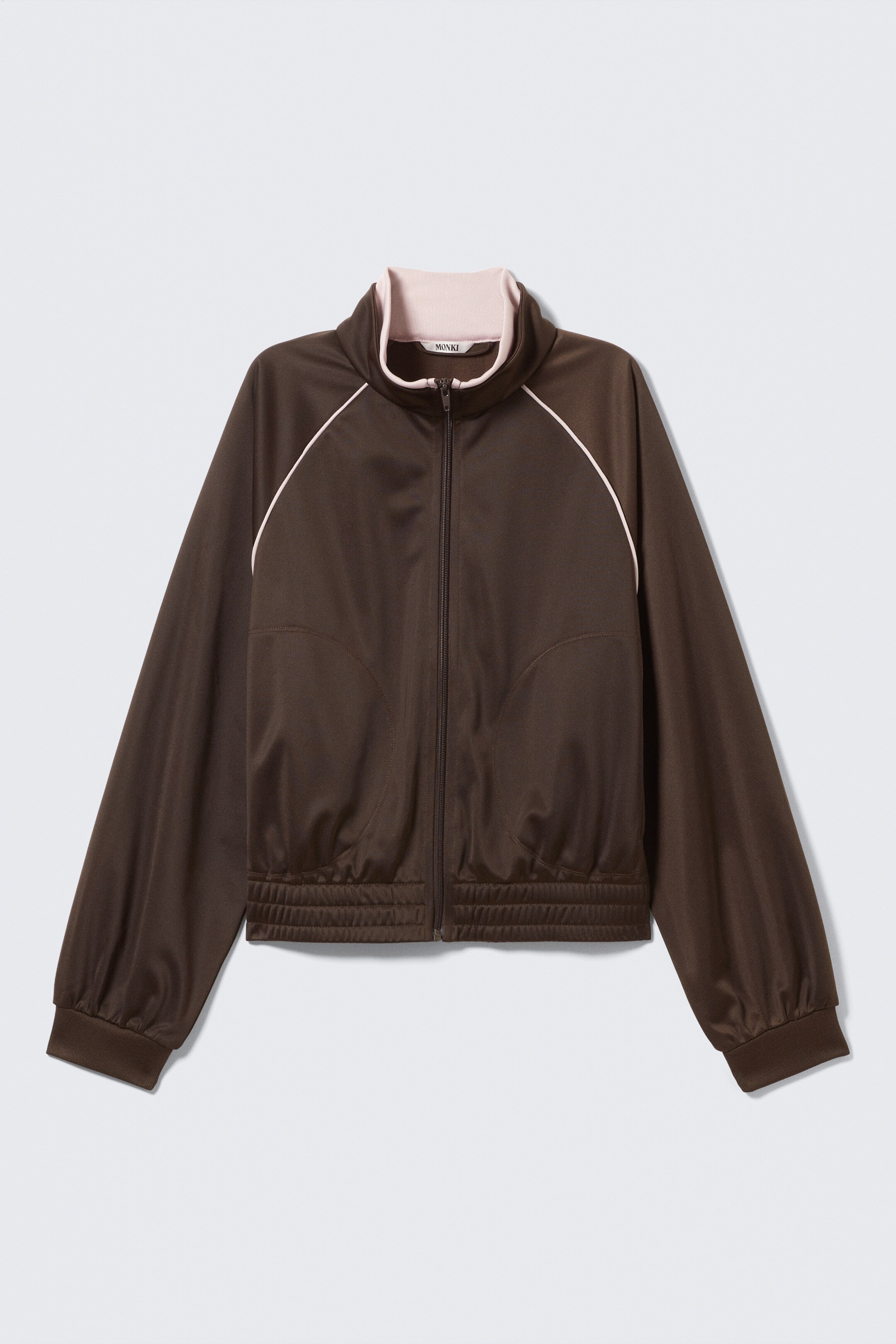 Agrandir l'image: Veste de survêtement contrastée - Marron foncé - FEMME | H&M BE 5