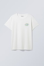 Wipe out zone - Relaxed Graphic Printed Tee - 0