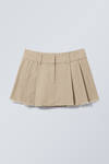 ワンピース Pleated skirt beige 20240910-039-BEIGE-01__39328.