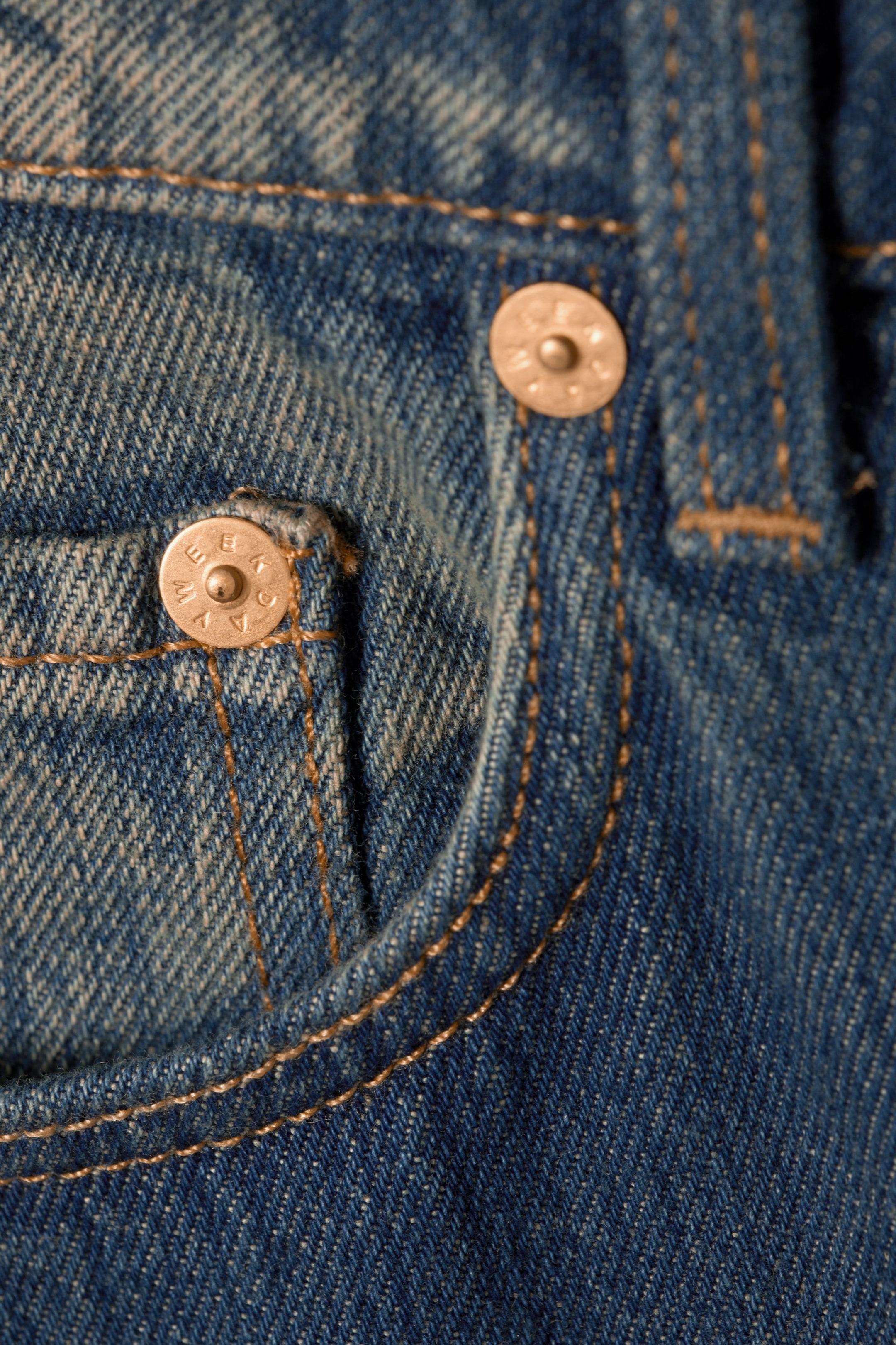 Herritage Blue - Medium Blue - Arrow Low Rise Regular Straight Jeans - 1