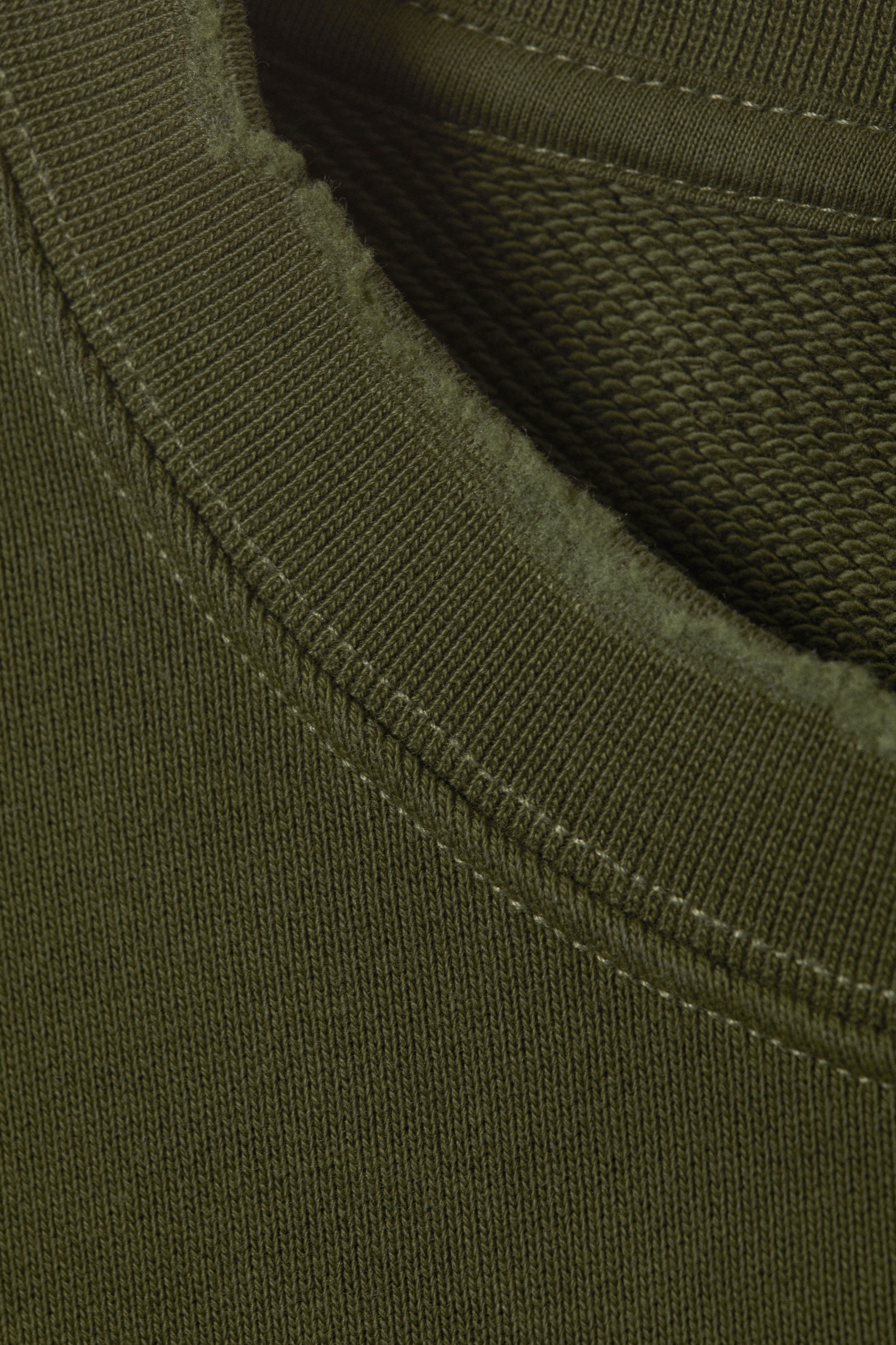 Agrandir l'image: Sweat boxy délavé - Vert foncé - HOMME | H&M FR 5
