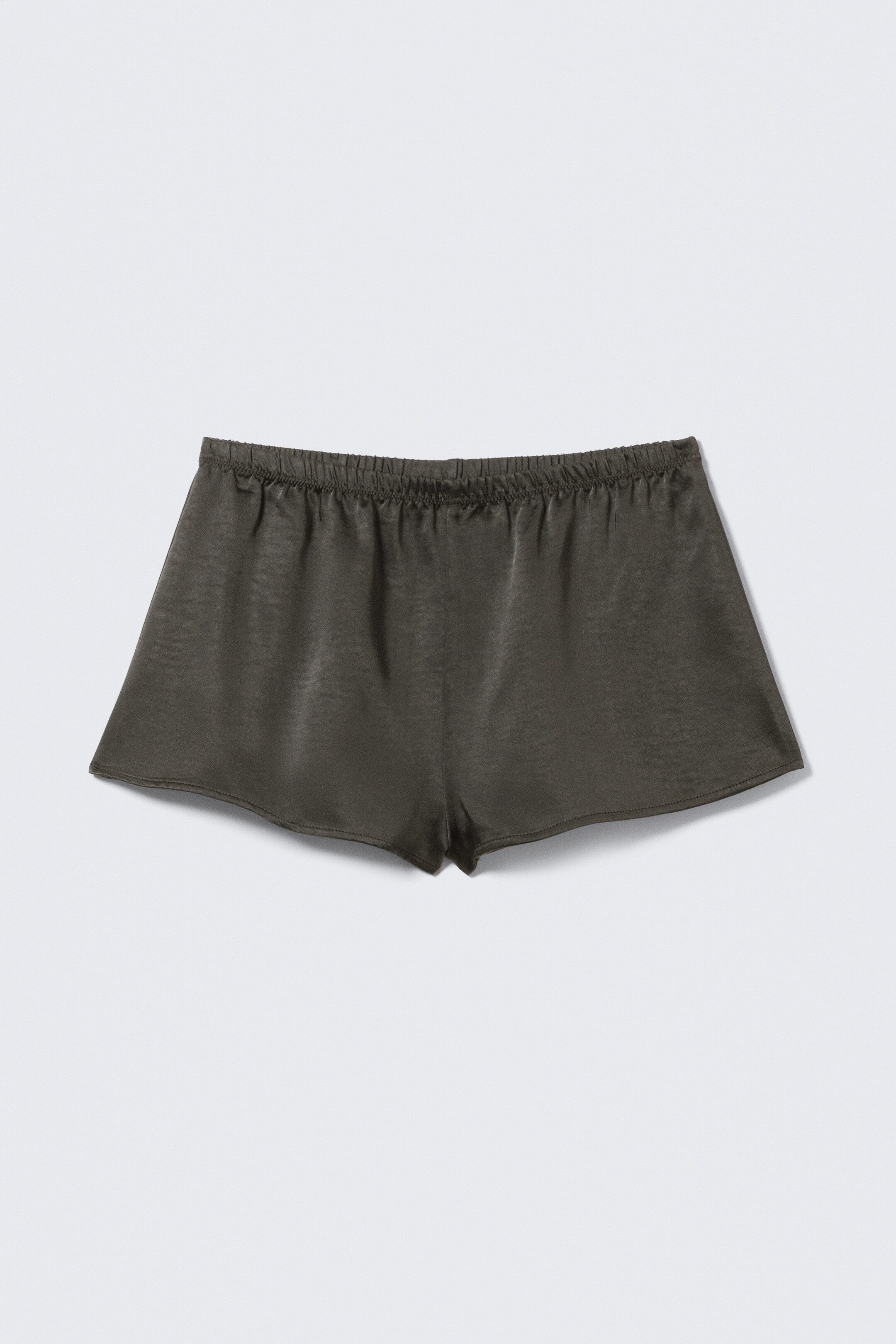 Visualizza immagine più grande: Boxer pigiama in satin lavato - Grigio scuro lavato - DONNA | H&M IT 6