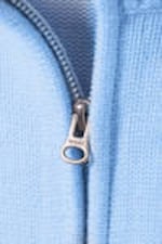 Hellblau - Strickjacke mit Reißverschluss Winona - 1
