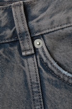 Volcano Blue - Medium Blue - Space Cut Relaxed Straight Leg Jeans - 4