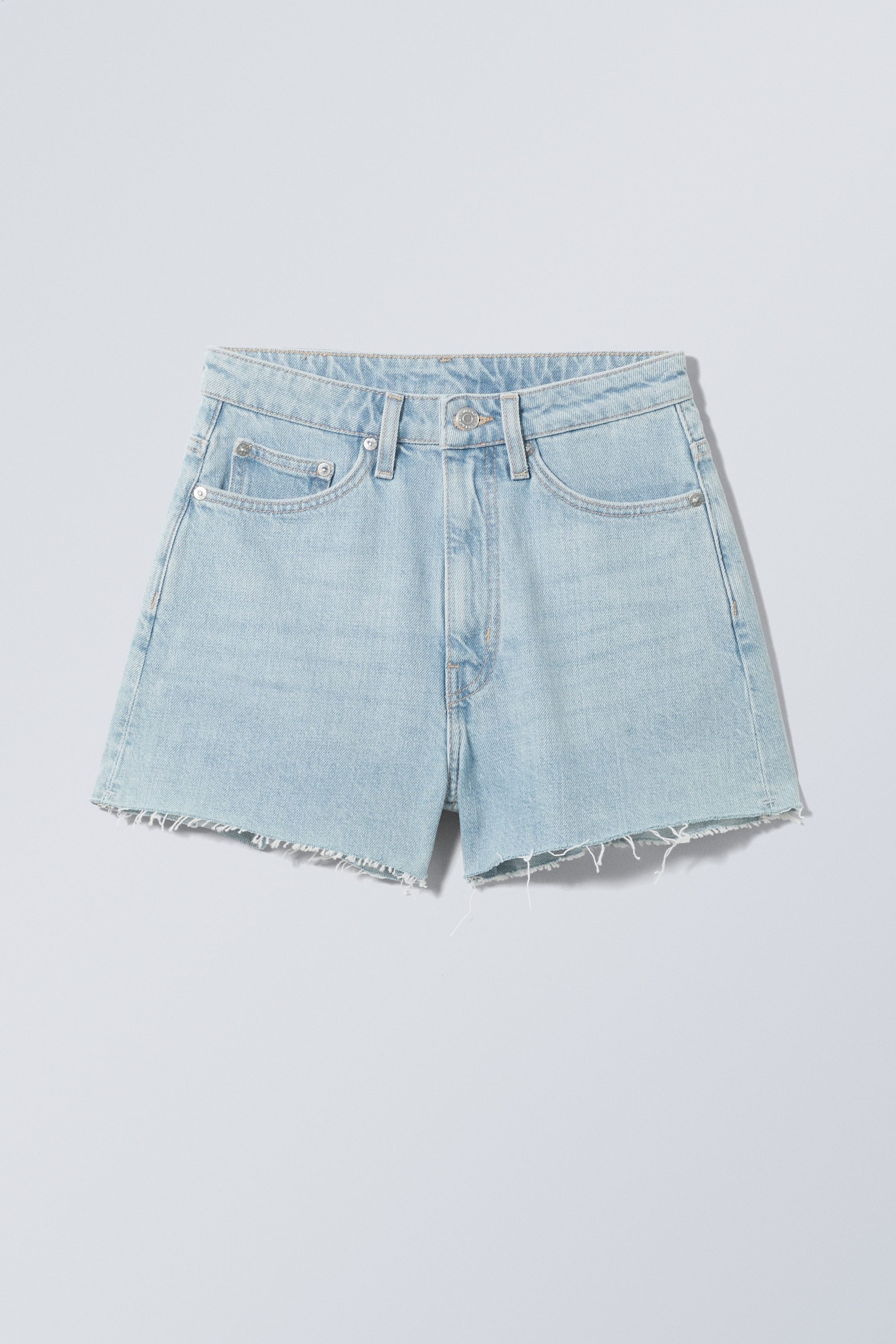 Blue Moise - RoweDenimShorts - 0