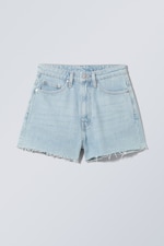 Blue Moise - RoweDenimShorts - 0