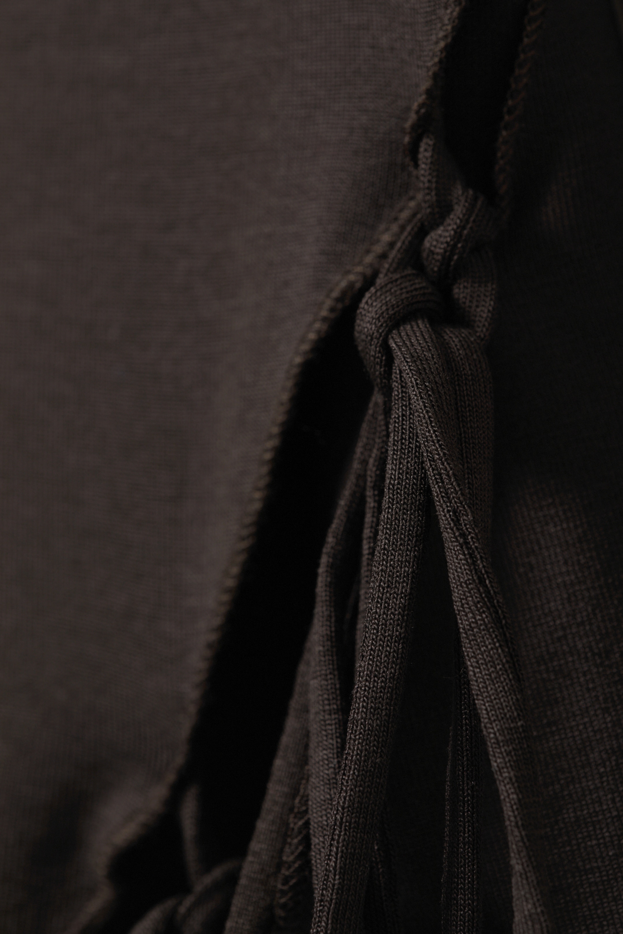 Visualizza immagine più grande: Maglia con lacci laterali - Marrone scuro - DONNA | H&M IT 2