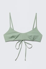 Hellgrün - Träger-Bikinioberteil - 3