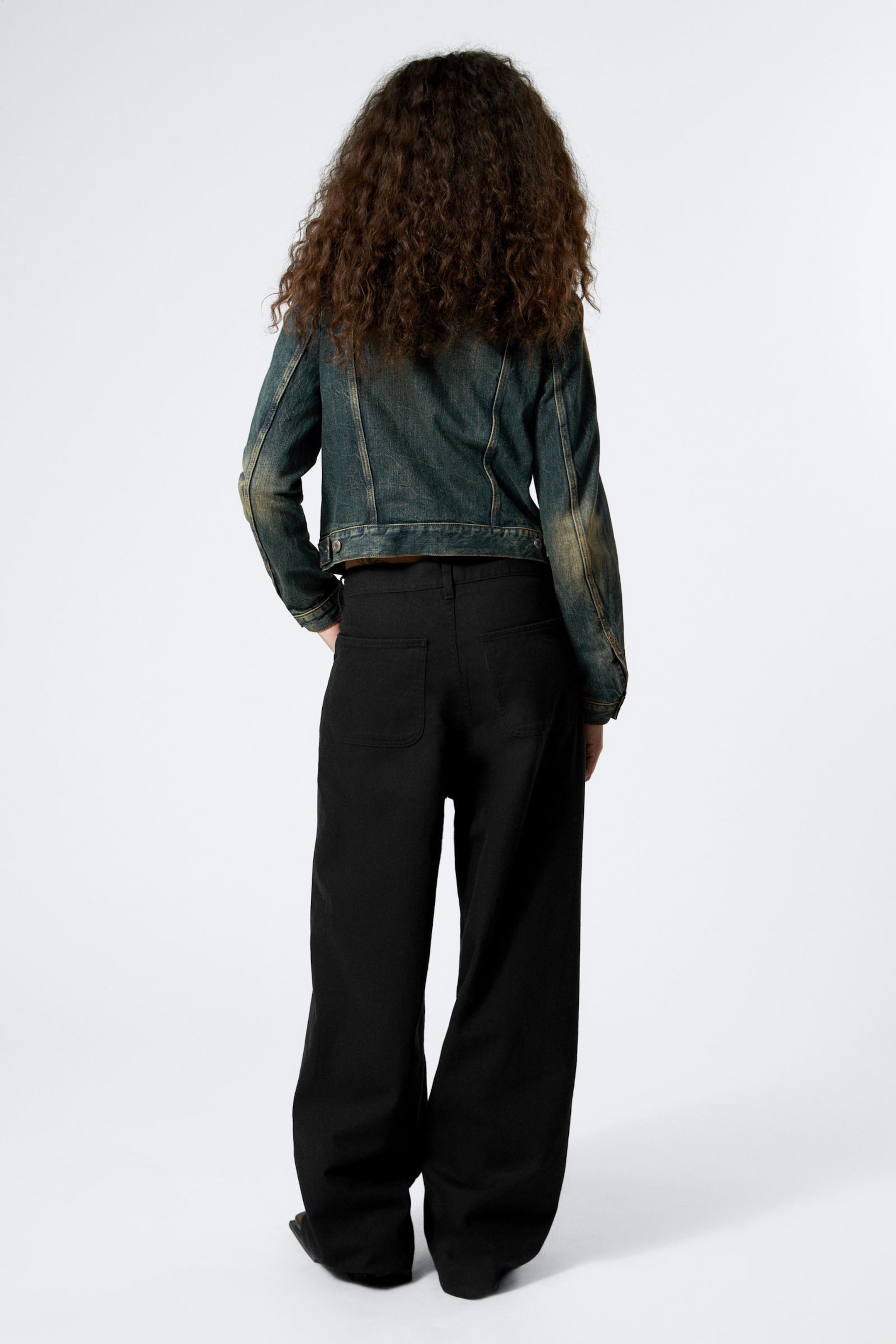 Carson Blue - Dark Blue - Regular Fit Denim Trucker Jacket - 3