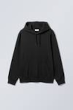 Schwarz - Klassischer, mittelschwerer Hoodie - 3
