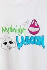 Nachtelijke lagune - Oversized T-shirt met grafische print - 1