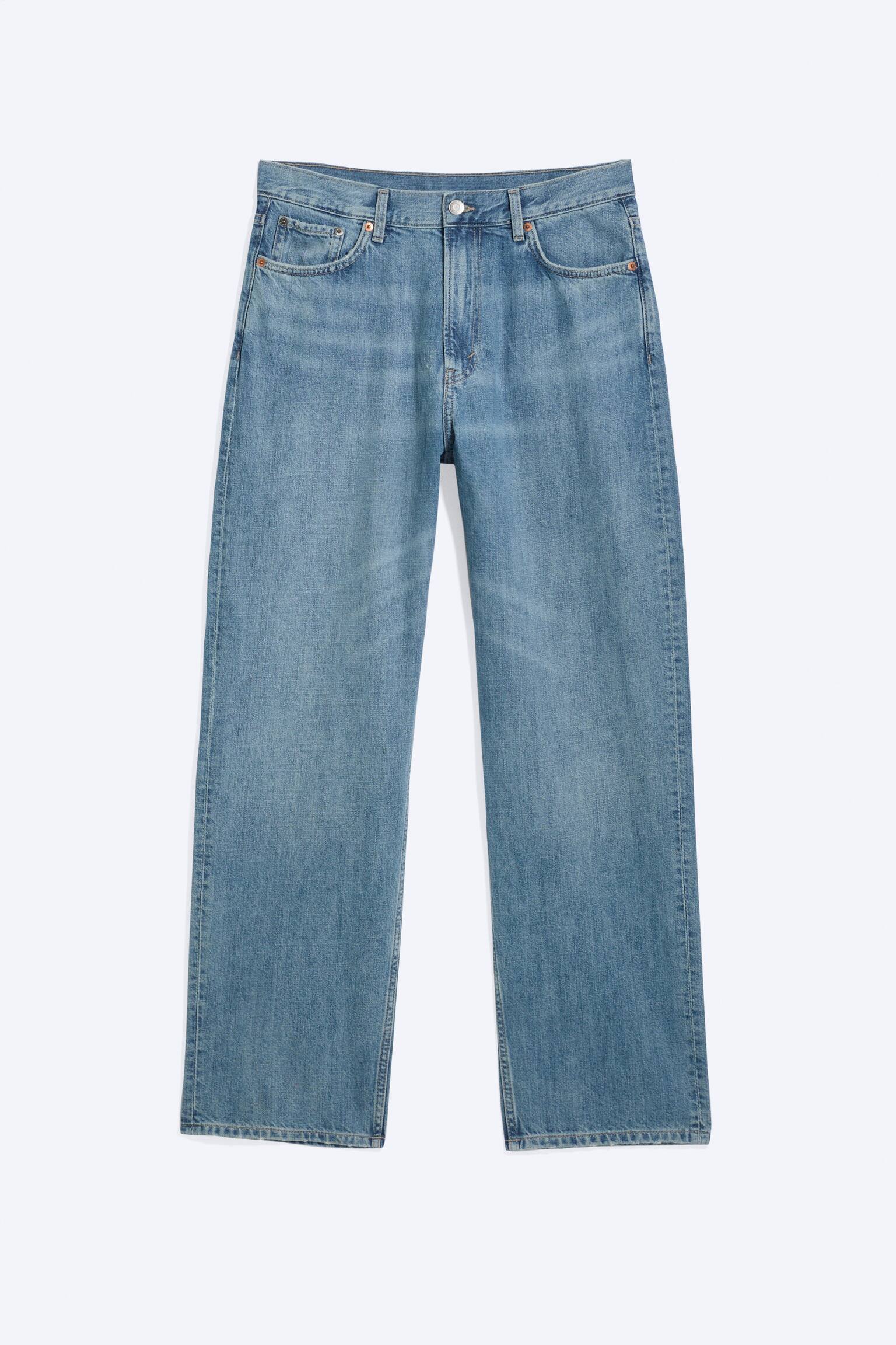 Galaxy Mid Waist Loose Straight Jeans - Captain Blue - Ljusblå/Kimberley Blue - Ljusblå/Blue Rinse - Mörkblå/Tuned Black - Svart/90s Blue - Mellanblå/2000 Blue - Mellanblå - 1