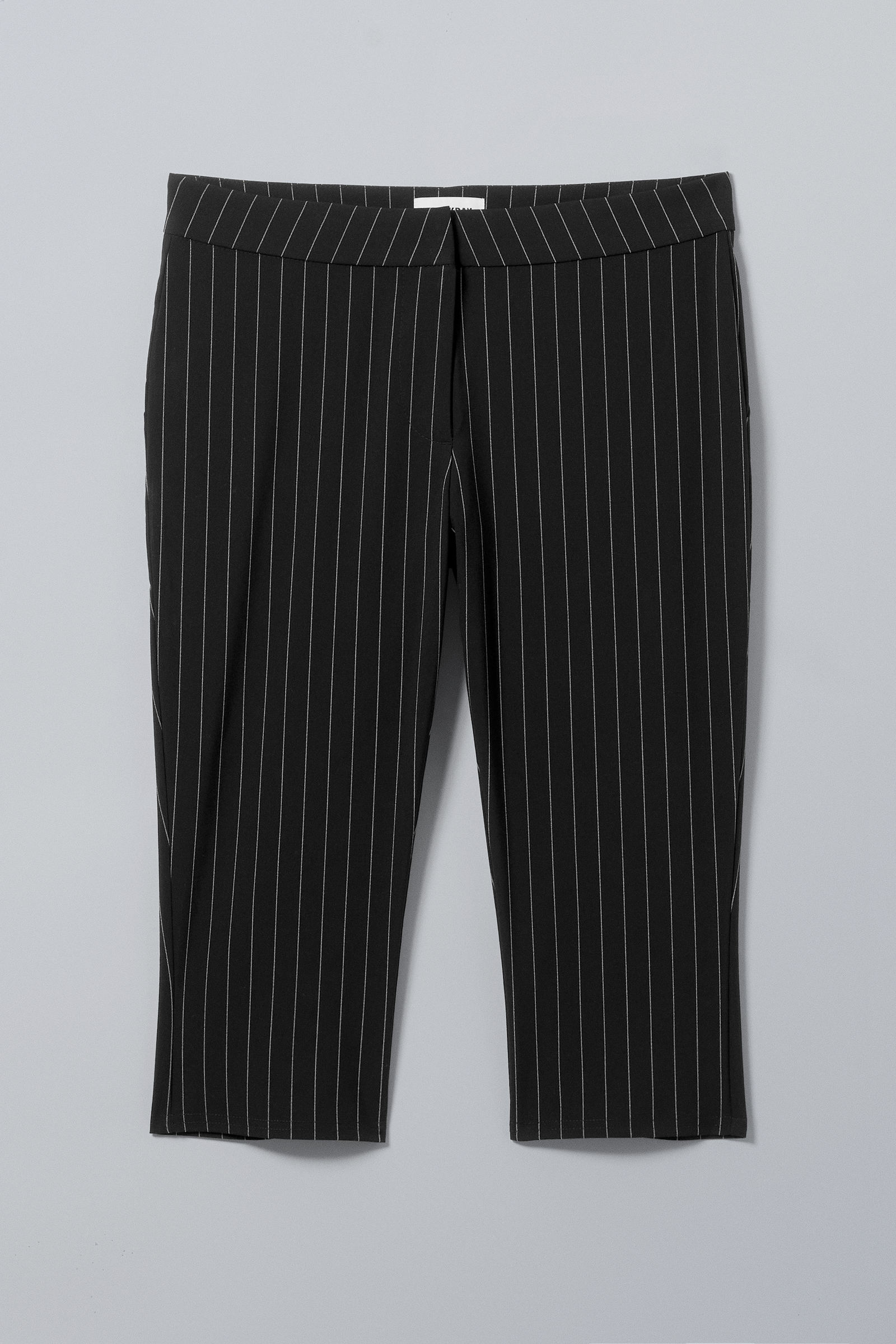 パンツ Low Tide : 25SS / LABEL CAPRI PANTS (BLACK) Adidas Black Cropped Activewear Pants - Polyester, Size M