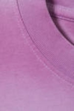 Light Lilac - Deep Dreams - Wide Oversized Printed T-shirt - 5
