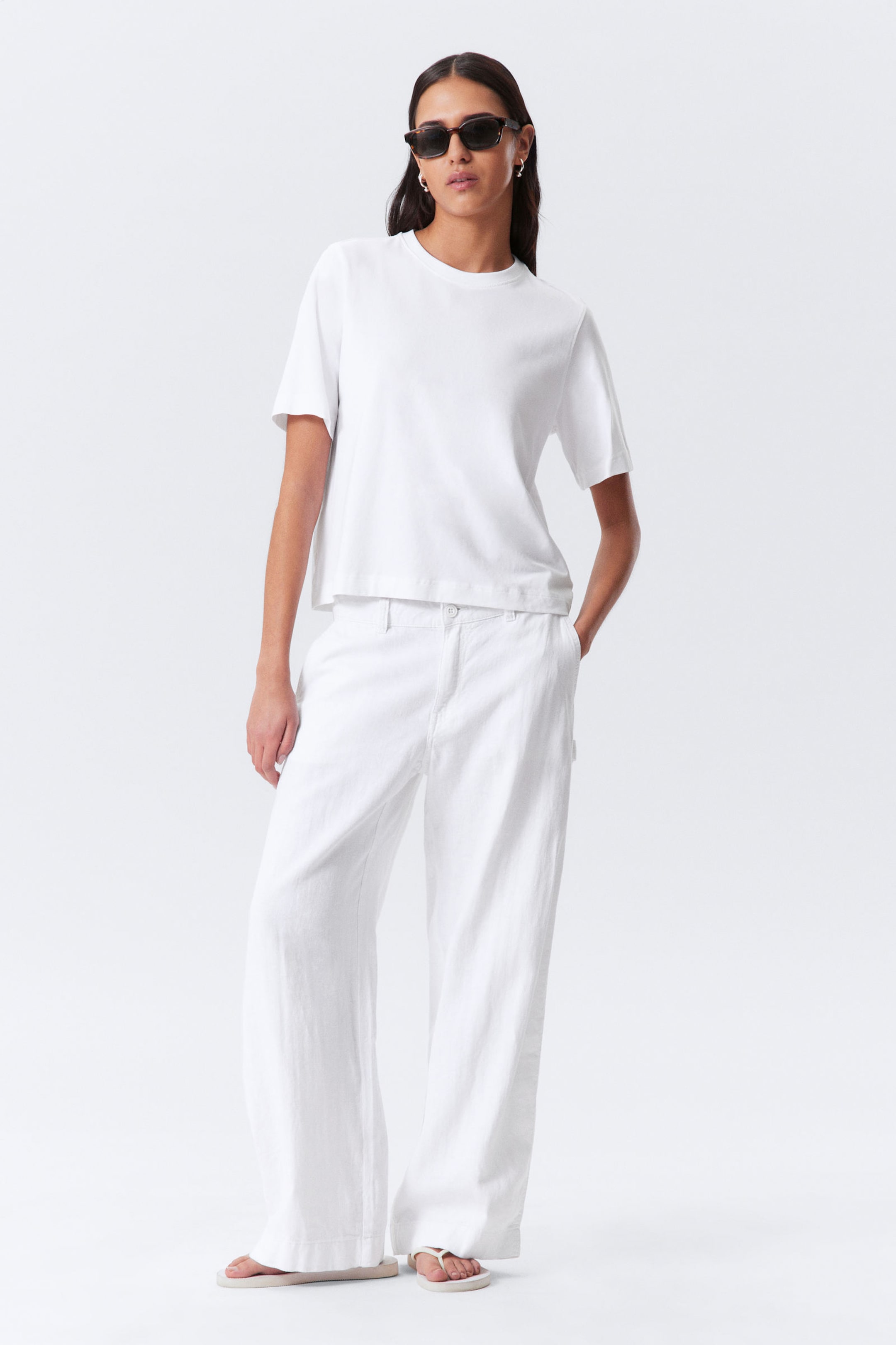 #FFFFFF - Perfect Boxy T-shirt - 2