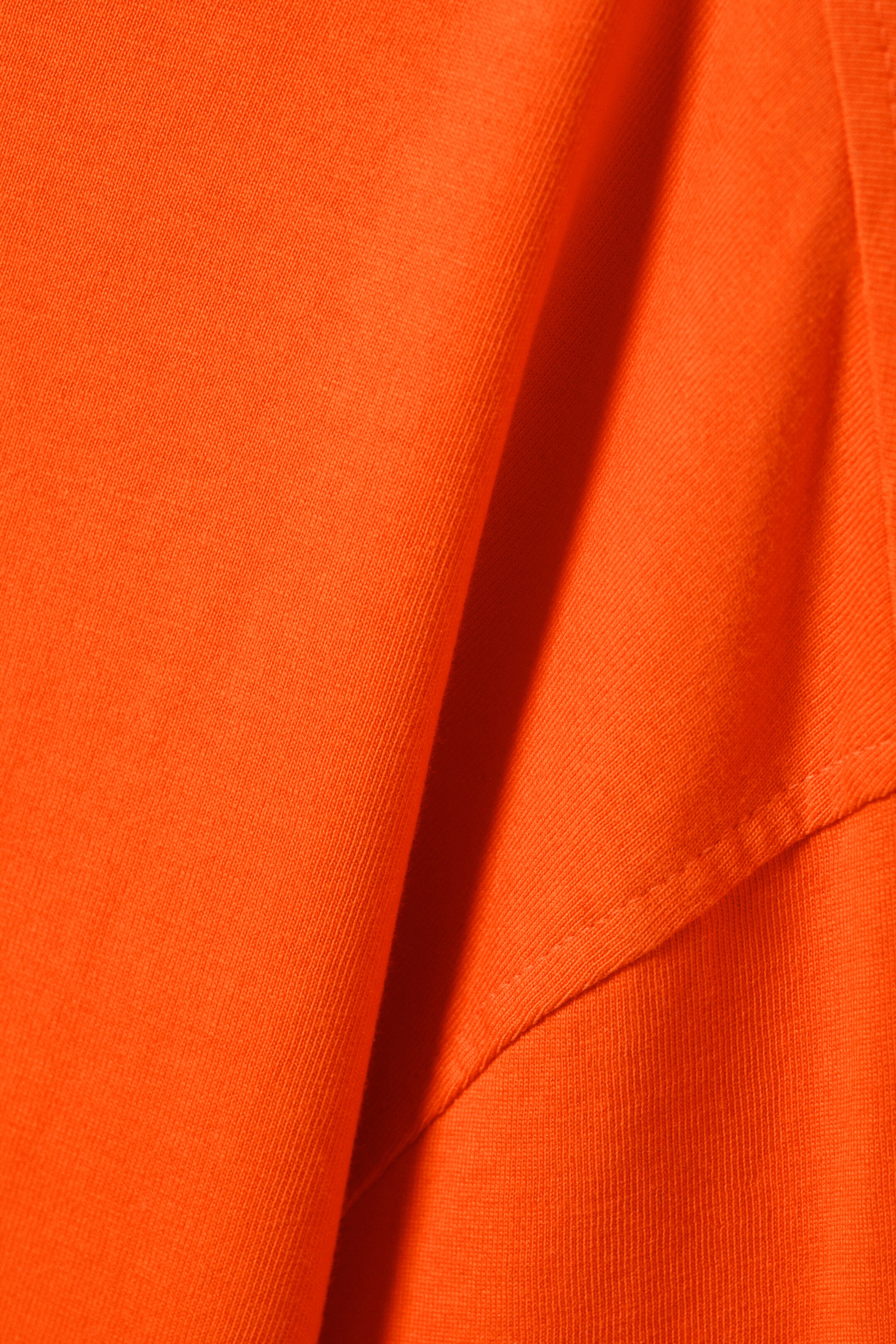 Vis større bilde: Langermet oversized t-skjorte - Klar oransje - DAME | H&M NO 5