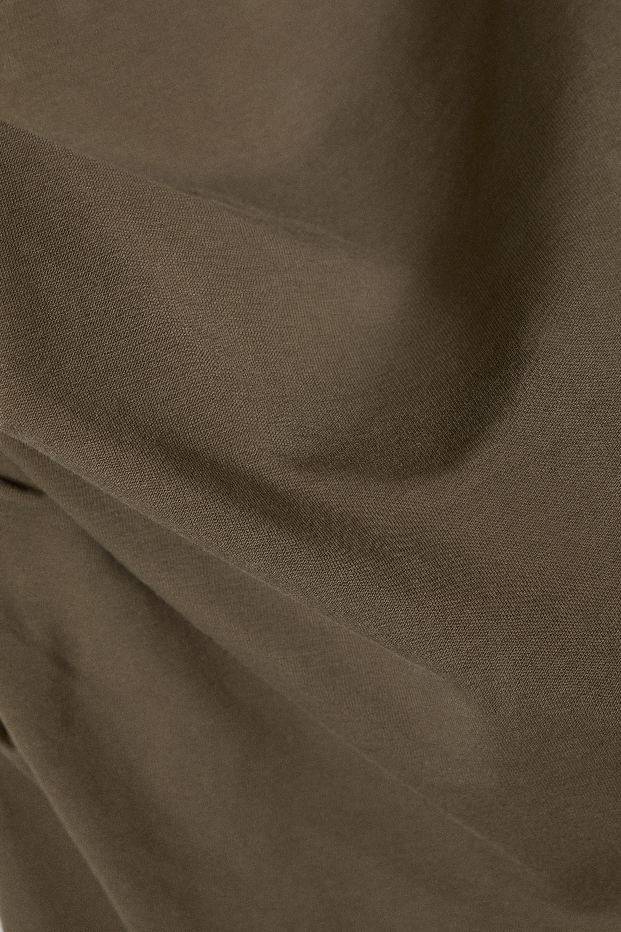 Dark Mole - Gathered Short-Sleeved Maxi Dress - 5