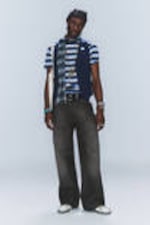 Chafe –Schwarz - Looser – Weite Jeans mit normaler Taille - 0