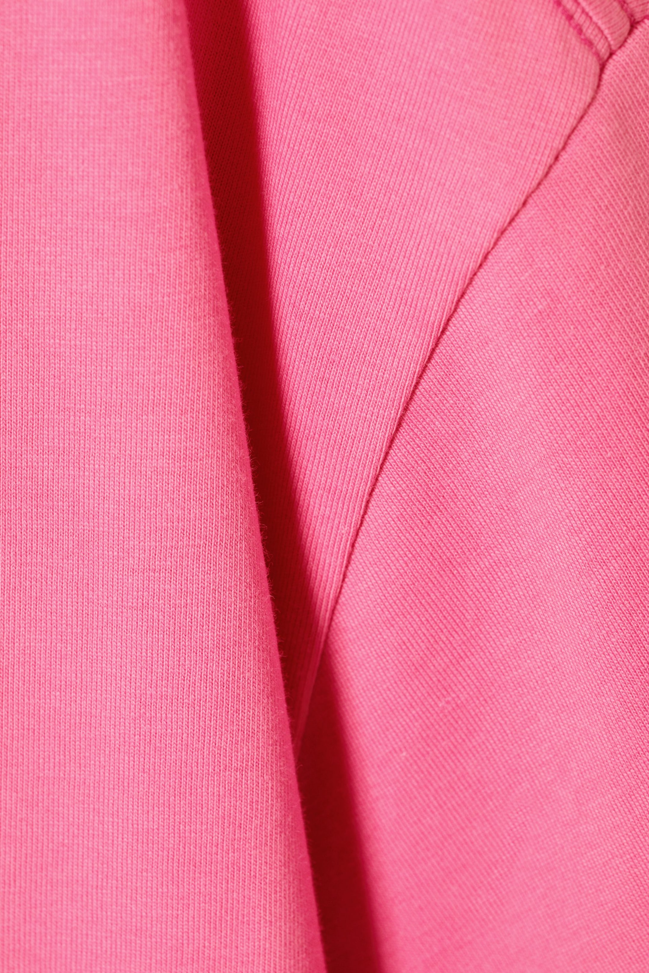Pink - Oversized Heavyweight T-shirt - 1