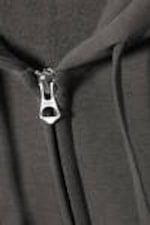Off Black - Boxy Midweight Zip Hoodie - 1
